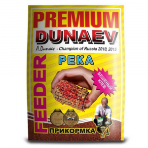 Прикормка Dunaev Premium Фидер Река Красная 1кг