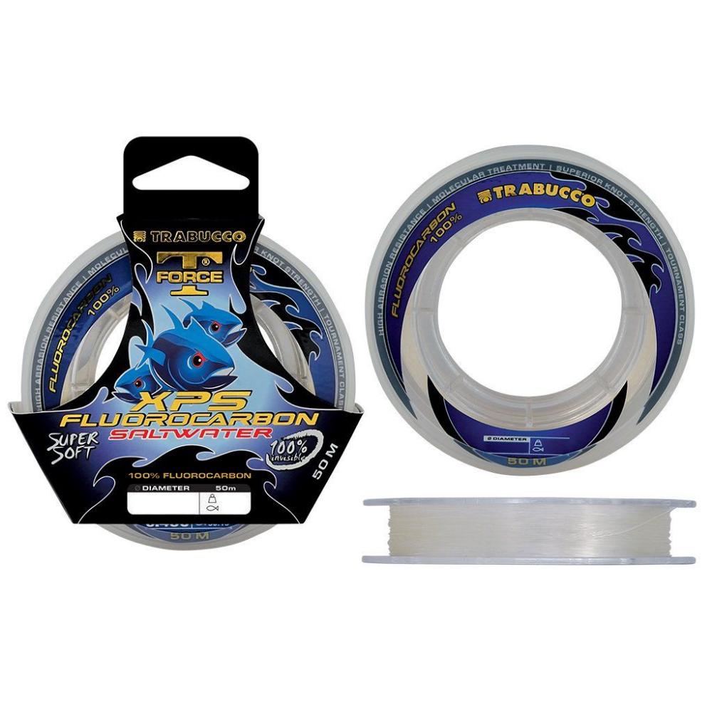 Леска t force. Trabucco t-Force XPS Fluorocarbon. Леска Trabucco. Флюорокарбоновая леска.