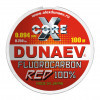 Флюорокарбон Dunaev Fluorocarbon Red 100м, 0.094мм