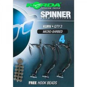 Оснастка готовая KORDA Spinner hook sections Kurv №4