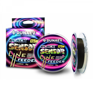 Полиэстер Dunaev Sensor Feeder Line Black 125м 0.235мм