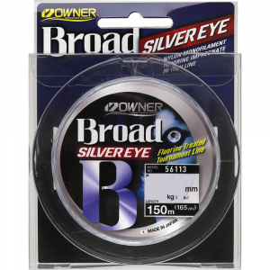 Леска Owner Broad Silver Eye 150м 0.12мм 1.5кг