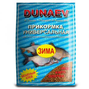 Прикормка зимняя Dunaev ice-Классика 0.75кг Универсальная