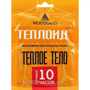Грелка Теплоид одноразовая Woodland 10 часов