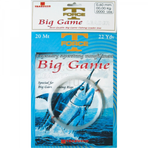 Леска Trabucco T-Force Big-Game Leader 1.8мм 20м 81.72кг