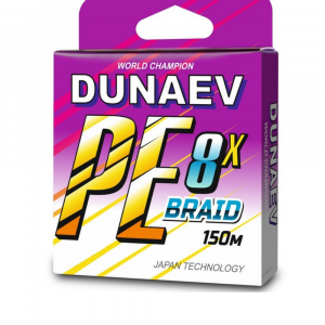 Шнур Dunaev Braid PE X8 150м 0.22мм 15.6кг Зелёный