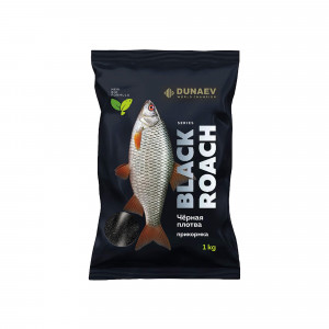Прикормка Dunaev Black Series Чёрная Плотва 1кг