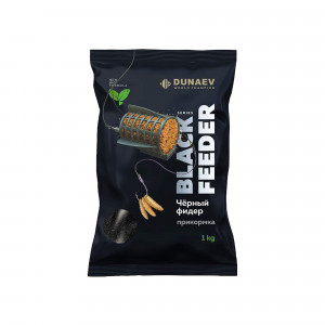 Прикормка Dunaev Black Series Чёрный Фидер 1кг