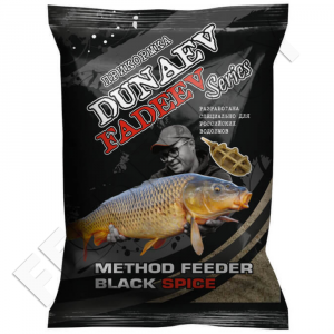 Прикормка DUNAEV-FADEEV Method Feeder Black Spice 1кг