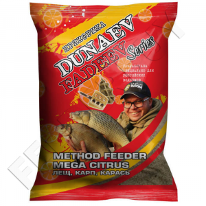 Прикормка DUNAEV-FADEEV Feeder Method Mega Citrus 1кг