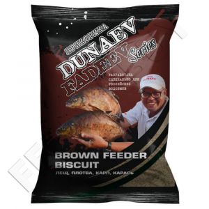 Прикормка DUNAEV-FADEEV Feeder Brown Biscuit 1кг