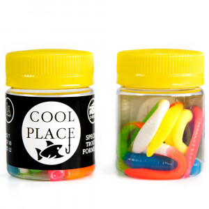 Силиконовая приманка Cool place Bomber 4см сыр, Mix-2