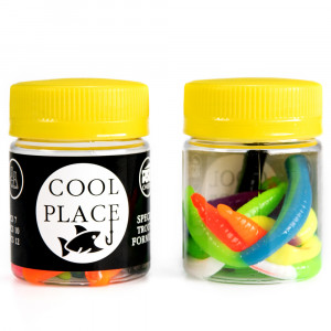 Силиконовая приманка Cool place Bomber 4см сыр, Mix-3