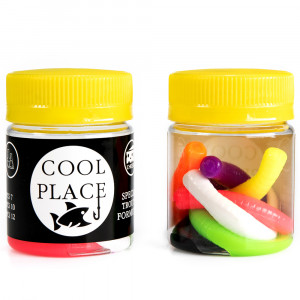 Силиконовая приманка Cool place Bomber 4см сыр, Mix-4