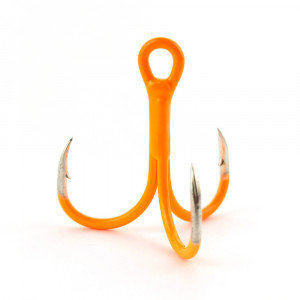 Крючок тройной Flagman Treble hook F41 Orange №8