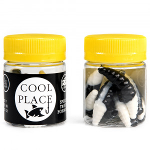 Силиконовая приманка Cool Place Maggot 4см сыр цвет 01