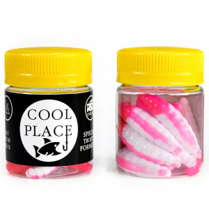 Силиконовая приманка Cool Place Maggot 4см сыр цвет 05