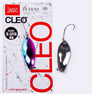 Блесна колеблющаяся Lucky John CLEO 3.1см 2.5гр цвет 030