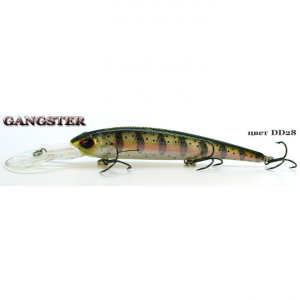 Воблер Silver Stream GANGSTER 120мм, 18.5гр, цвет DD-28