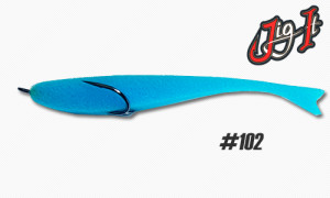 Поролоновая рыбка Jig It 8.8см цвет 102