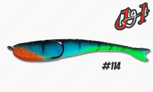 Поролоновая рыбка Jig It 8.8см цвет 114