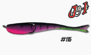 Поролоновая рыбка Jig It 8.8см цвет 115