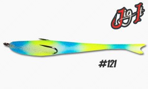 Поролоновая рыбка Jig It 8.8см цвет 121