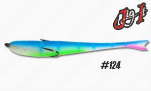 Поролоновая рыбка Jig It 8.8см цвет 124
