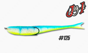 Поролоновая рыбка Jig It 8.8см цвет 125