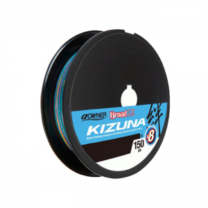 Шнур OWNER Kizuna X8 Broad PE multi color 10м 300м 0.1мм
