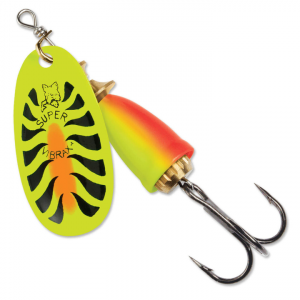 Блесна вращающаяся Blue Fox Vibrax Fluorescent №4 цвет FT