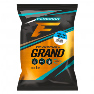 Прикормка Flagman Grand Плотва Чёрная 1кг