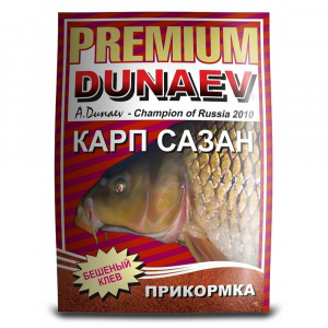 Прикормка Dunaev Premium Карп-Сазан 1кг