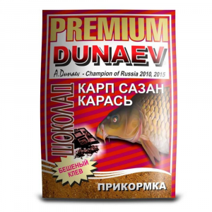 Прикормка Dunaev Premium Карп-Сазан Шоколад 1кг