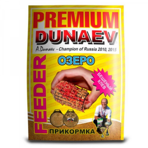 Прикормка Dunaev Premium Фидер Озеро 1кг