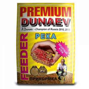 Прикормка Dunaev Premium Фидер Река 1кг