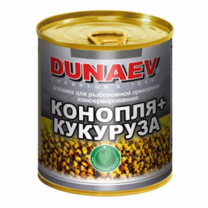 Добавка для прикормки Дунаев Конопля Кукуруза 320мл