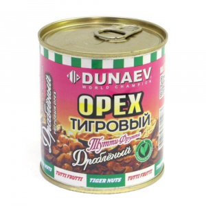Добавка для прикормки Дунаев Тигровый орех цельный Тутти-фрути 320мл
