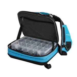 Сумка-рюкзак Flagman спиннинговая с 2 коробками 34x24x10см