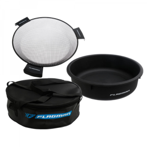 Набор Flagman ведро с крышкой Eva 10л, таз, сито 38x12см