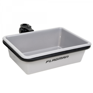 Емкость Flagman для прикормки с креплением на платформу 33,5х26,5см d25,30мм