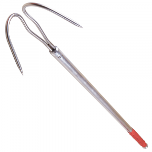 Багор с двойным крючком ручной работы нержавеющая сталь