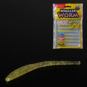 Мягкая съедобная приманка Lucky John Pro Series Wiggler Worm 2.3 цвет 071