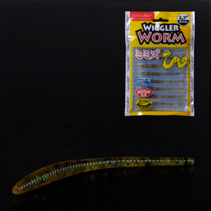 Мягкая съедобная приманка Lucky John Pro Series Wiggler Worm 2.3 цвет PA19