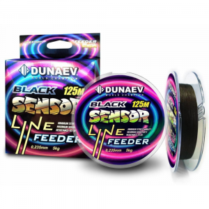 Полиэстер Dunaev Sensor Feeder Line Black 125м 0.235мм
