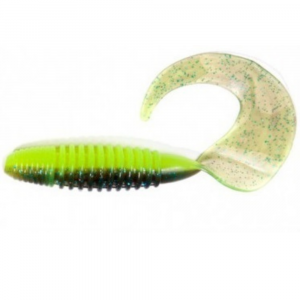 Мягкая съедобная приманка Lucky John Pro Series Crusher Grub 3.9 цвет T53