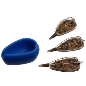 Hабор кормушек Flagman Flat Feeder Medium + Mould