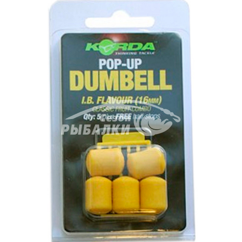 Имитационная приманка Korda Dumbell Pop-Up IB 16мм
