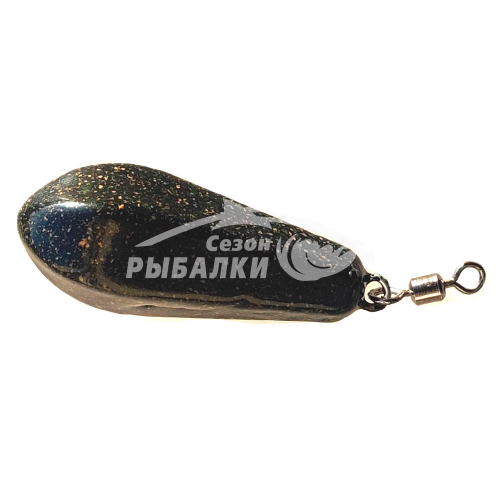 Грузило Горизонт с вертлюжком 100гр зеленый