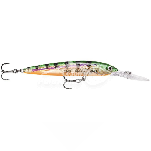 Воблер Rapala Down Deep Husky Jerk 110мм 11гр цвет GP